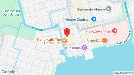 Apartments for rent i Almere - kort over placeringen