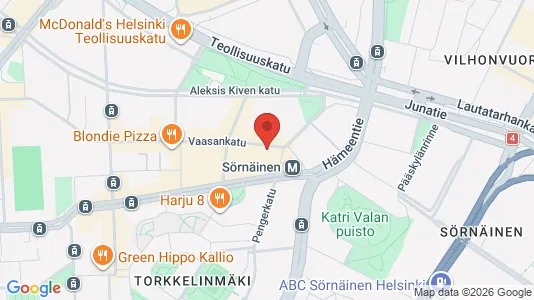 Apartments for rent i Helsinki Keskinen - kort over placeringen