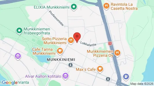 Apartments for rent i Helsinki Läntinen - kort over placeringen