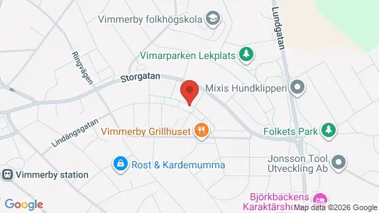 Apartments for rent i Vimmerby - kort over placeringen