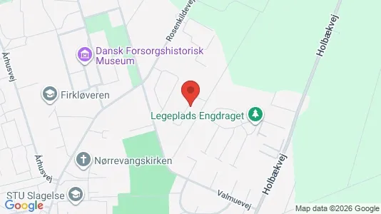 Apartments for rent i Slagelse - kort over placeringen