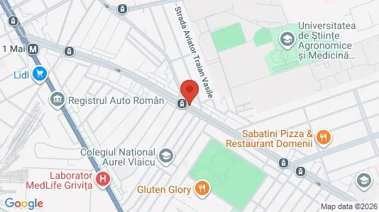 Apartments for rent i Bucharest - Sectorul 1 - kort over placeringen