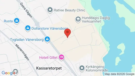 Apartments for rent i Vänersborg - kort over placeringen