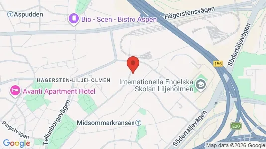 Apartments for rent i Stockholm South - kort over placeringen
