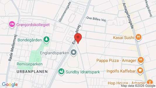 Apartments for rent i Copenhagen S - kort over placeringen