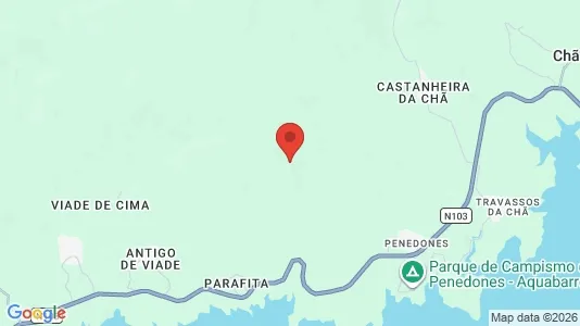 Apartments for rent i Montalegre - kort over placeringen