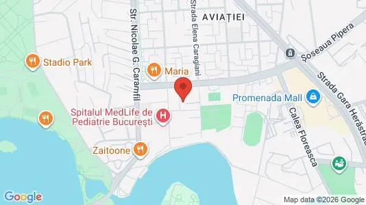 Apartments for rent i Voluntari - kort over placeringen