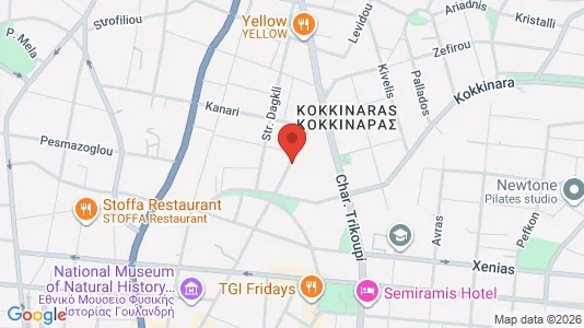 Apartments for rent i Kifisia - kort over placeringen
