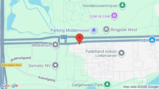 Apartments for rent i Stad Antwerp - kort over placeringen