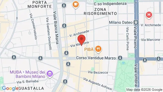 Apartments for rent i Milano Zona 1 - Centro storico - kort over placeringen
