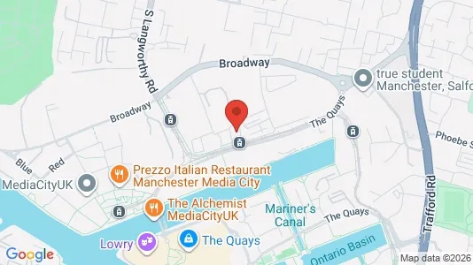 Apartments for rent i Salford - Lancashire - kort over placeringen