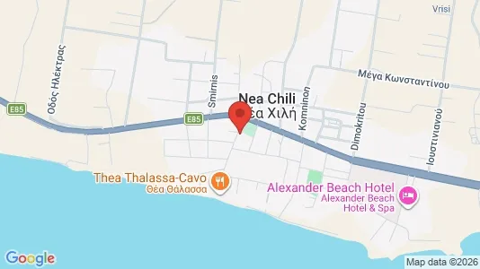 Apartments for rent i Alexandroupoli - kort over placeringen