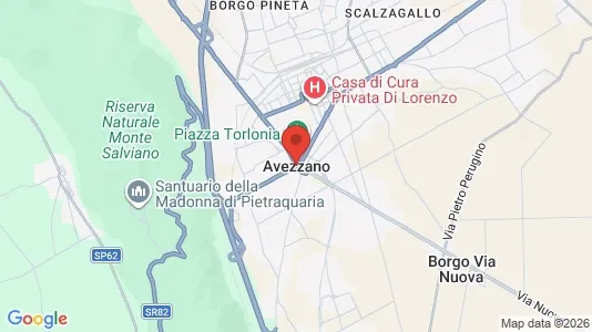 Apartments for rent i Avezzano - kort over placeringen