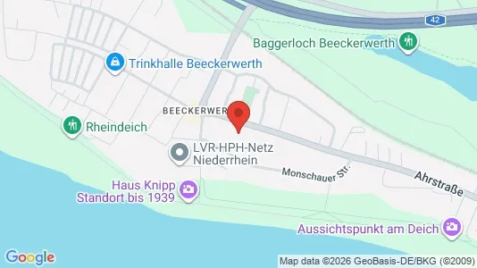Apartments for rent i Duisburg - kort over placeringen