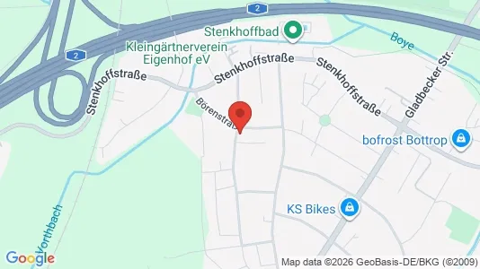 Apartments for rent i Bottrop - kort over placeringen