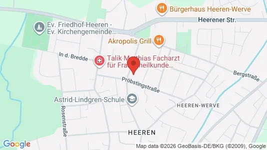 Apartments for rent i Unna - kort over placeringen