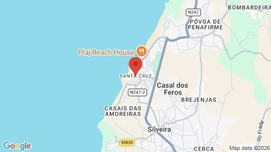 Apartments for rent i Santa Cruz - kort over placeringen