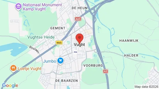 Apartments for rent i Vught - kort over placeringen