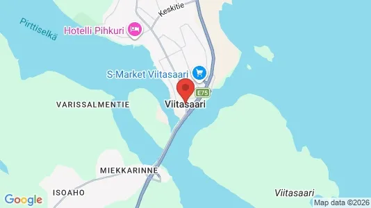 Houses for rent i Viitasaari - kort over placeringen