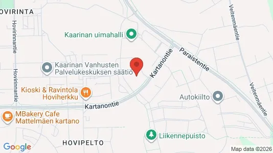 Apartments for rent i Kaarina - kort over placeringen