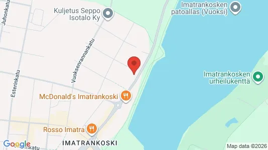 Apartments for rent i Imatra - kort over placeringen
