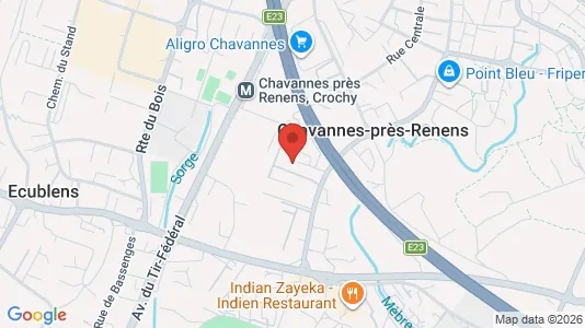 Apartments for rent i Ouest Lausannois - kort over placeringen