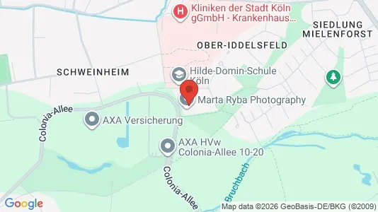 Apartments for rent i Cologne Mülheim - kort over placeringen
