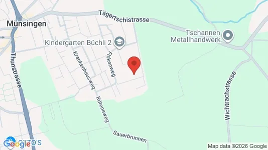 Apartments for rent i Bern-Mittelland - kort over placeringen