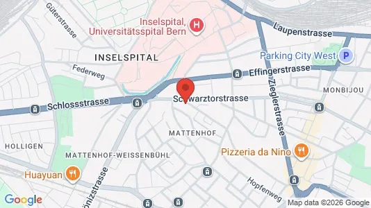 Apartments for rent i Bern-Mittelland - kort over placeringen