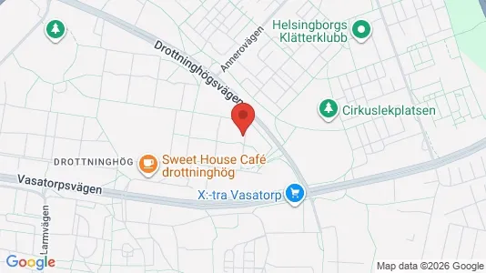 Apartments for rent i Helsingborg - kort over placeringen