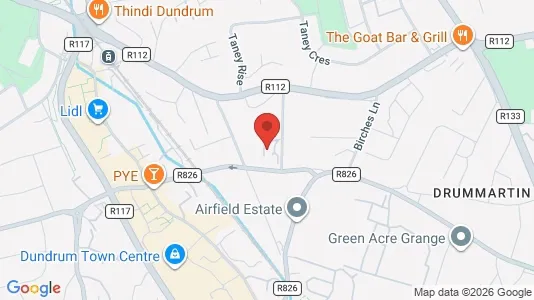 Apartments for rent i Dublin 14 - kort over placeringen