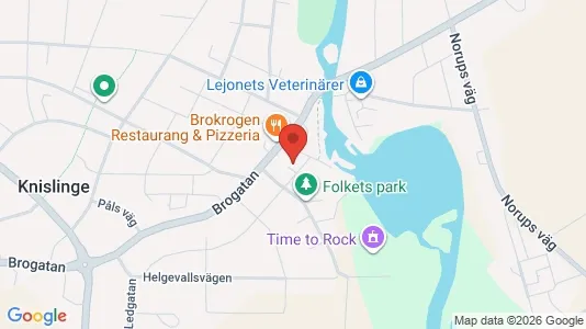 Apartments for rent i Östra Göinge - kort over placeringen