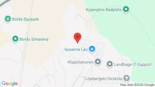 Apartments for rent i Borås - kort over placeringen
