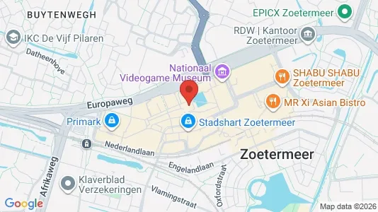 Apartments for rent i Zoetermeer - kort over placeringen