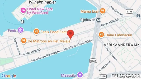 Apartments for rent i Rotterdam Feijenoord - kort over placeringen