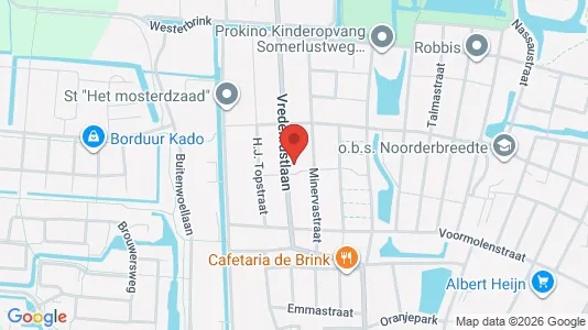 Apartments for rent i Veendam - kort over placeringen