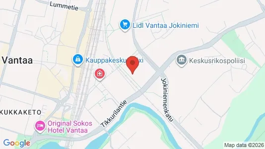 Apartments for rent i Vantaa - kort over placeringen