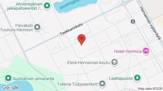 Apartments for rent i Tampere Kaakkoinen - kort over placeringen