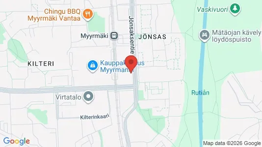 Apartments for rent i Vantaa - kort over placeringen