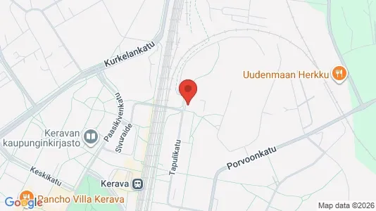 Apartments for rent i Kerava - kort over placeringen
