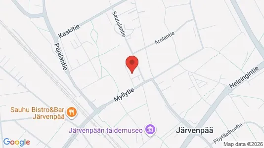 Apartments for rent i Järvenpää - kort over placeringen