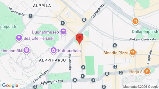 Apartments for rent i Helsinki Keskinen - kort over placeringen