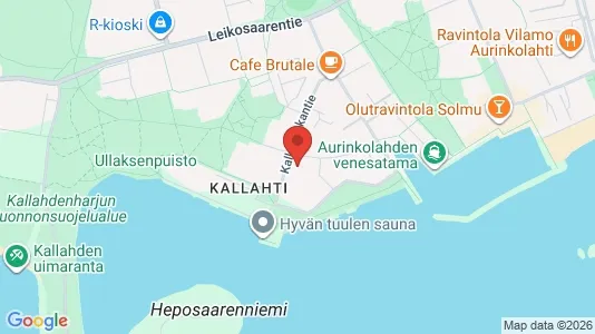 Apartments for rent i Helsinki Itäinen - kort over placeringen