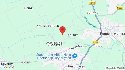 Houses for rent i Leudal - kort over placeringen