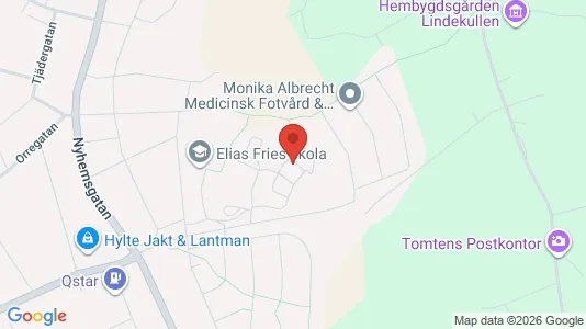 Apartments for rent i Hylte - kort over placeringen