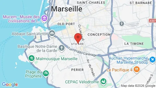 Apartments for rent in Marseille 6ème arrondissement - Photo from Google Street View