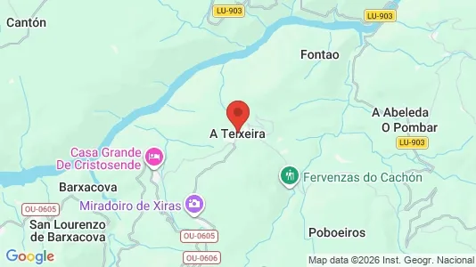 Apartments for rent i A Teixeira - kort over placeringen