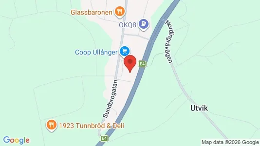 Apartments for rent i Kramfors - kort over placeringen