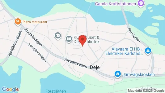 Apartments for rent i Forshaga - kort over placeringen