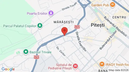 Apartments for rent in Piteşti - Photo from Google Street View